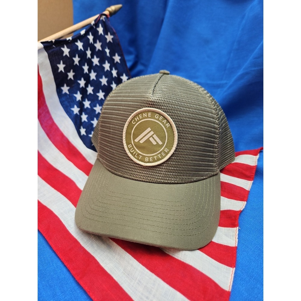 Chene gear Olive Trucker Hat -